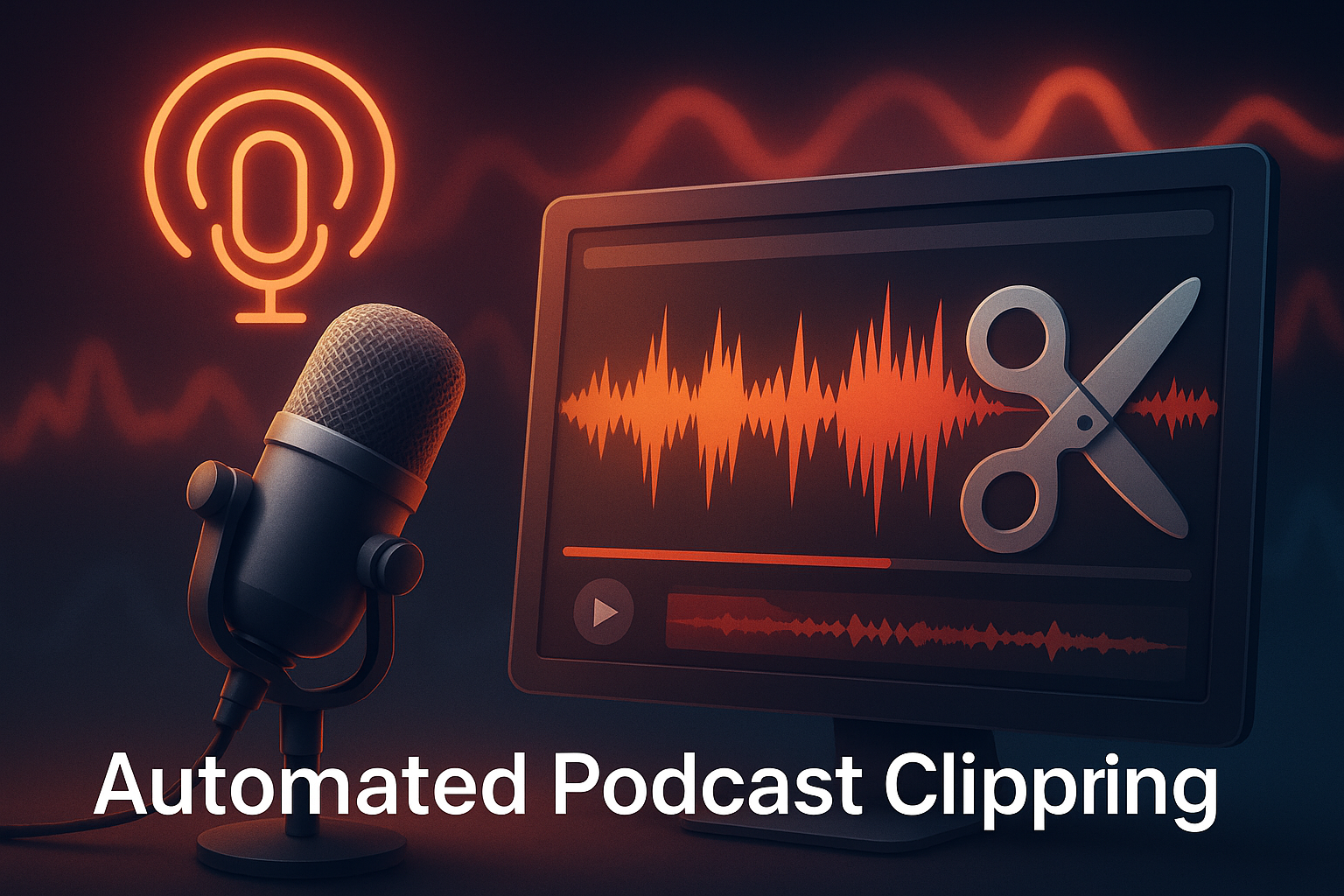 How an Automated Podcast Clipping System Saves You Time