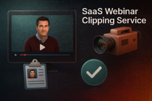 SaaS Webinar Clipping Service