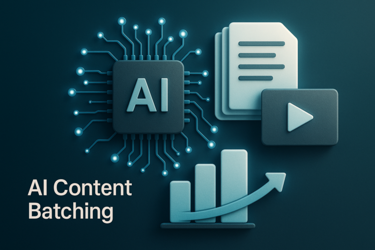 AI Content Batching