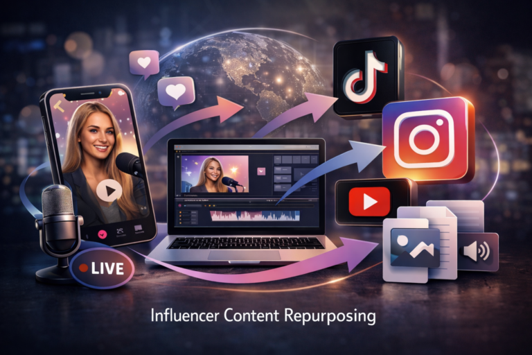 Influencer Content Repurposing