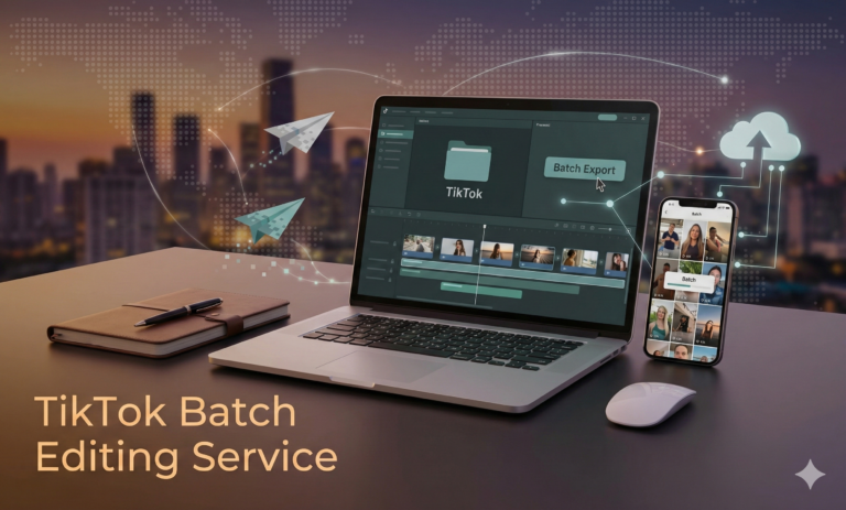 TikTok Batch Editing Service