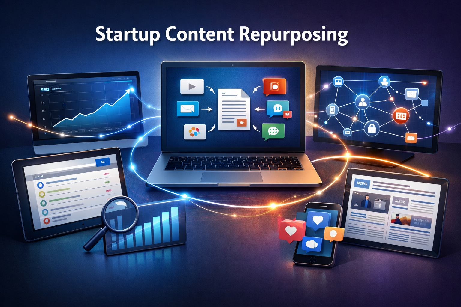 Startup Content Repurposing for Smarter Growth Online