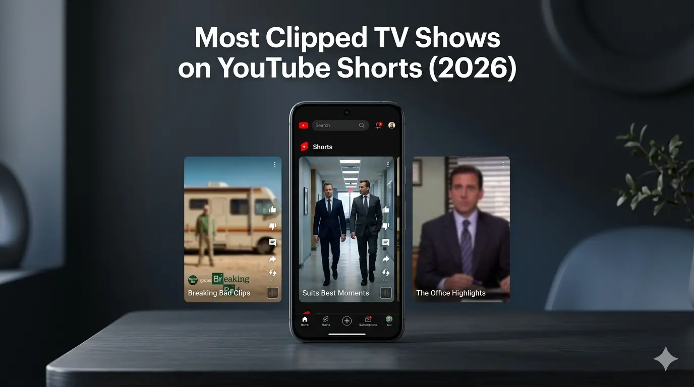 The Most Clipped TV Shows on YouTube Shorts (2026)